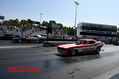 Cody Helger - 'Dazed & Confused' (near lane) vs 
Jordan Ballew - 'Ballew Thunder' (far lane)